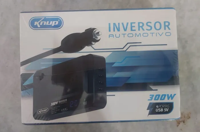 Inversor de Tensão Automotivo Knupp 300W