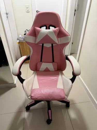 Cadeira gamer rosa