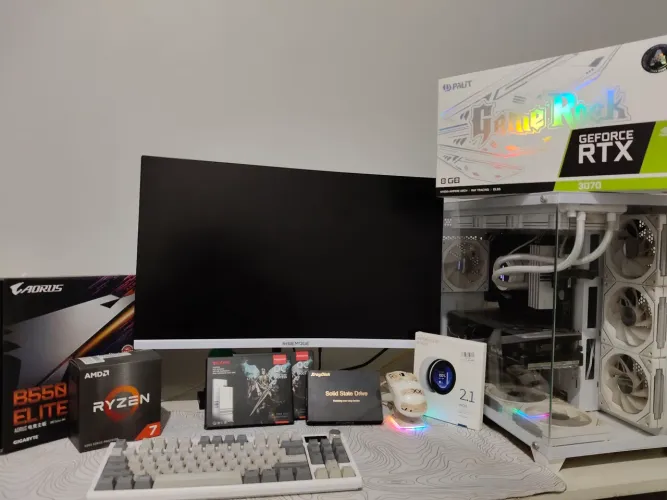 Pc gamer completo Ryzen 7 5700x + Rtx 3070 Gamerock