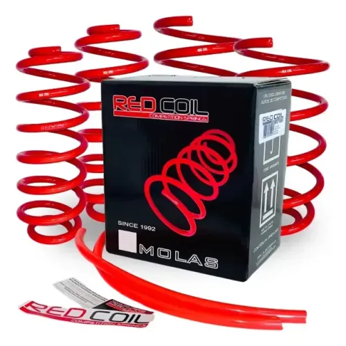 Molas Esportivas Red Coil Vw Saveiro 1.6 1.8 G4