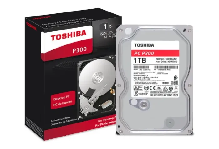 Hd 1tb Toshiba P300 7200rpm 3,5 Pol