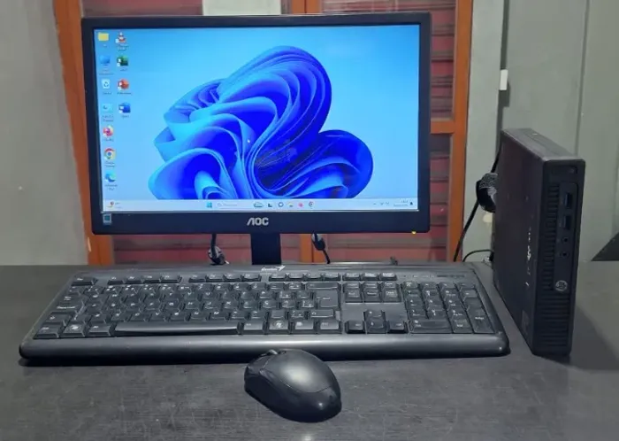 Computador completo intel core i3 8GB de memoria ram ssd 120gb  windows 11 64 bits!!
