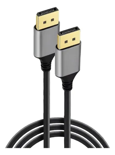 Cabo Displayport Kapbom Dp Dp 10.2gbps 1,5m 4k Full Hd Novo Loja Coimbra Computadores