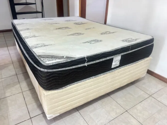 Cama box casal( entrego)