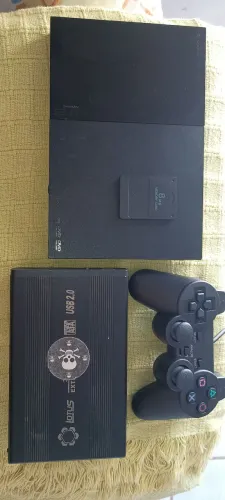Vendo Playstation 2 tunado cheio de jogos