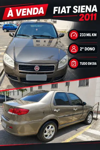 Fiat Siena EL 1.0 MPI Fire Flex 8V 4P 2011