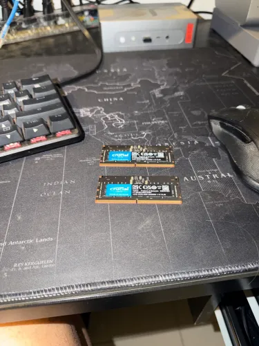 Memória crucial sodim 32 gb ddr5 5600mhz