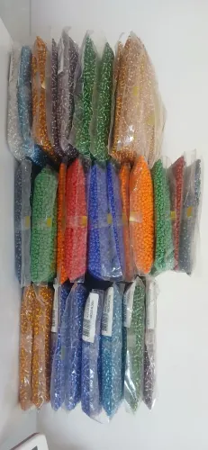 Lote Missangão 6/0 3,6mm 14kgs Várias Cores