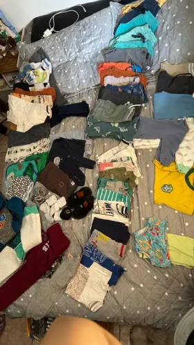 Lote de roupa infantil - 3 meses a 1 ano
