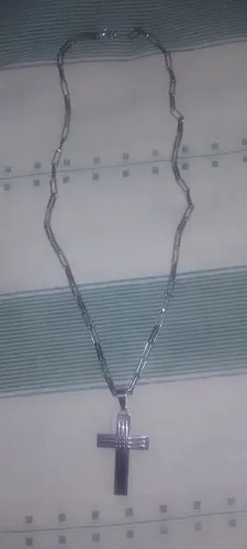 Colar de aço para homem 