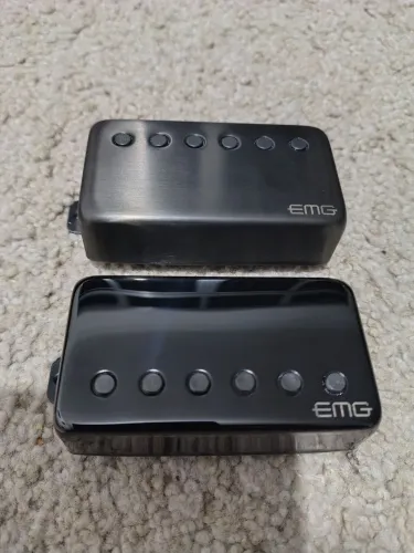 Set Captadores EMG 57 / 66 Ativos (Par Ponte E Braço) Premium