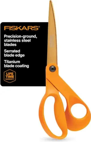 Tesoura De Nitreto De Titânio De 9 Fiskars 22cm