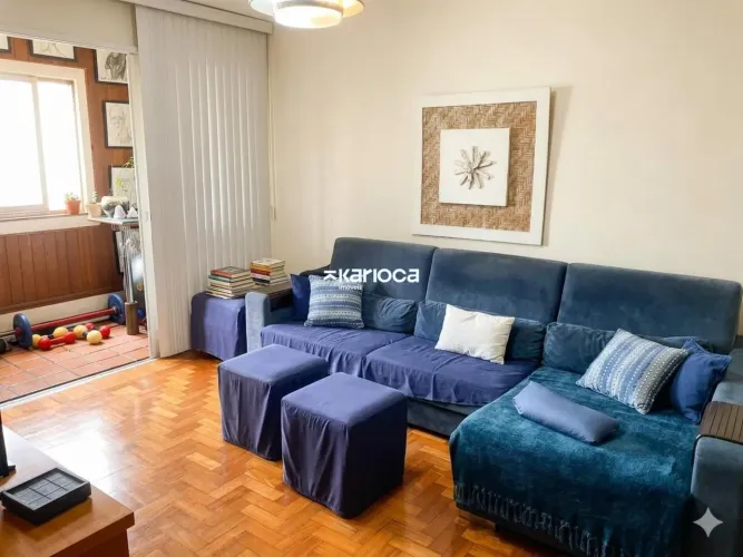 APARTAMENTO EM COPACABANA, 3 QUARTOS, 100M², 1 VAGA COBERTA, PORTARIA 24H, JUNTO AO COMÉRC