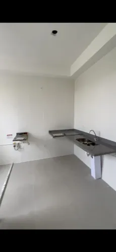 BANCADA COZINHA PEDRA GRANITO CINZA ANDORINHA
