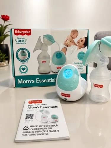 Extrator de Leite Elétrico Fisher-Price Mom?s Essentials - Estado de Novo