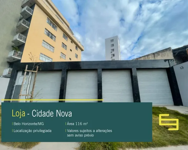 LOJA PARA LOCAÇÃO EXCELENTE OPORTUNIDADE NO CIDADE NOVA!