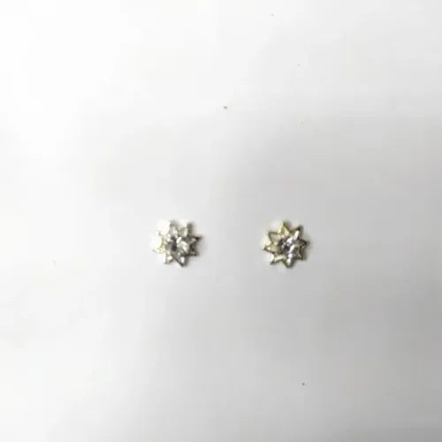Joias De Unha Luxo Em Metal 3d - Cor ( Cristal )