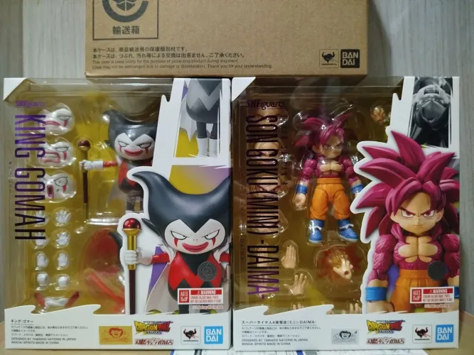 Dragon Ball Daima SH Figuarts Goku SSJ4 + Rei Gomah