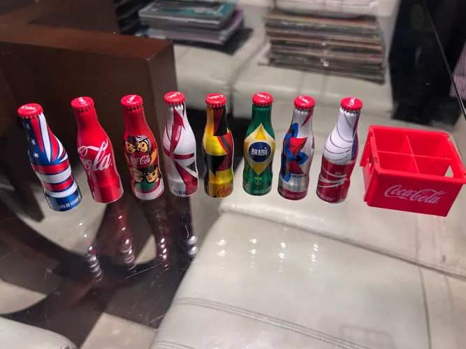 Garrafinhas Coca Cola 2014