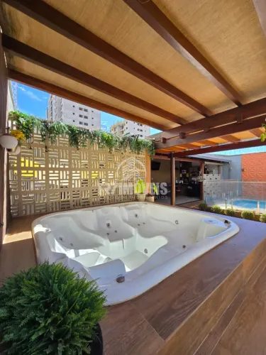 Sobrado 4Q, 2S - Rica em armários e lazer completo c/ Jacuzi - Jardim Ipê - Goiânia/GO