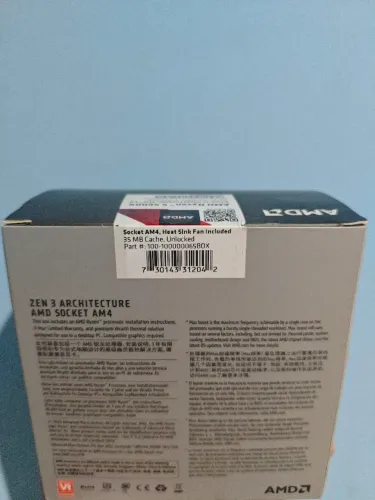Processador AMD Ryzen 5 5600X lacrado 