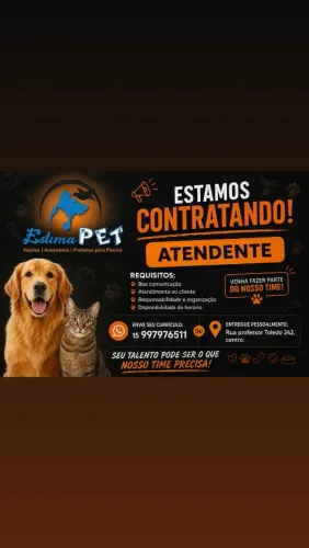 Vaga para atendente centro Araçoiaba