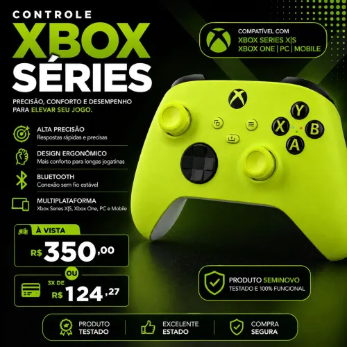 Controle Xbox Séries