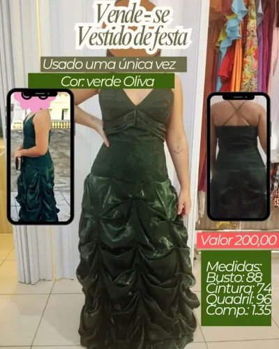 VENDE - SE VESTIDO DE FESTA