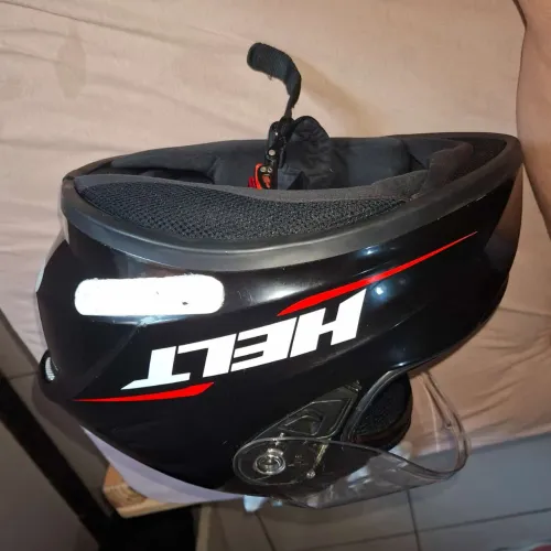 Capacete moto numero 58