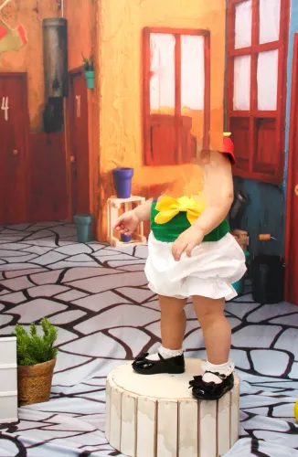 Fundo fotográfico infantil chaves