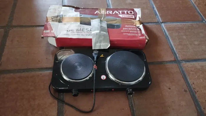 Fogão elétrico Agratto 2500wats e  220volts NOVO