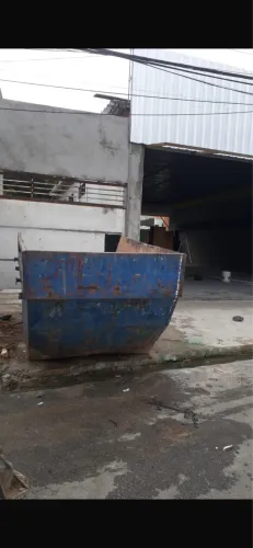 Entulho caixa de intulho coletor Cuba caçapa pra descarte