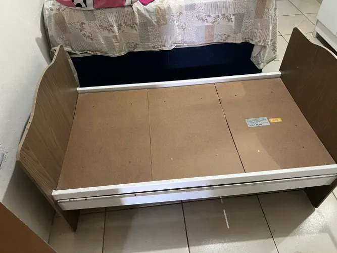 Cama da infantil já caí com colchão