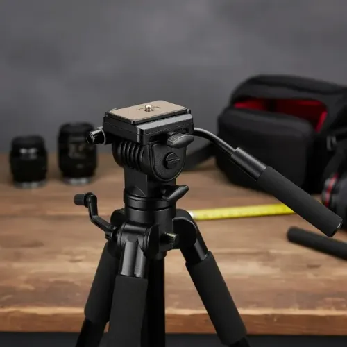 Tripé Para Câmera Digipod Tr688 - Linha V - Preto