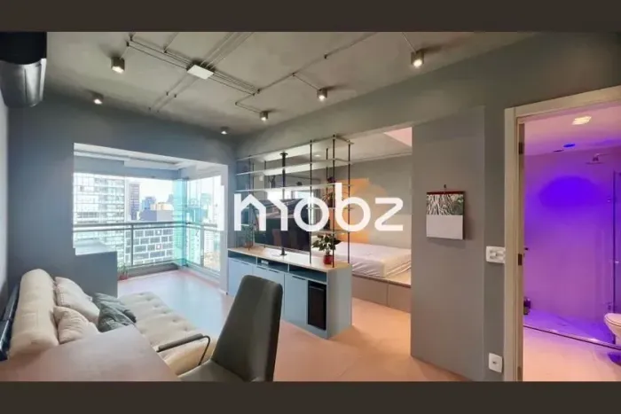 Apartamento à Venda - Pinheiros, 1 Quarto, 50 m2
