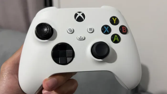 Controle Xbox series X e S branco usado