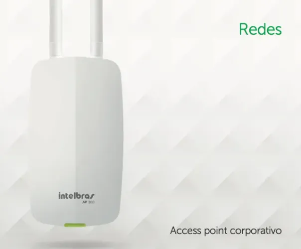 Wireless AP Intelbras Ap300 2 Antenas - Usado