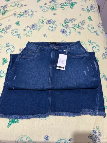 Saia jeans 