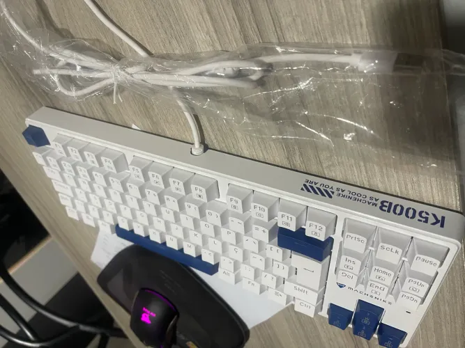 Teclado mecânico machenike k500b