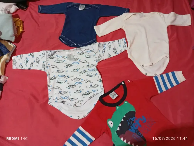 roupinhas de bebê menino 0 a 3 Aparti de 10,00mês