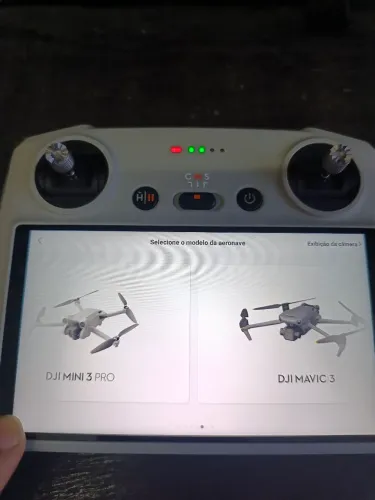 Controle RC Dji mini 3 Air 2s Mavic 3 Ac Cartão 