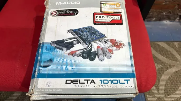 Interface de Áudio M-Audio Delta 1010lt