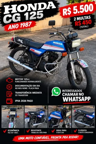 Honda CG 125 Cargo/ Cargo Ks/125i Cargo 1997