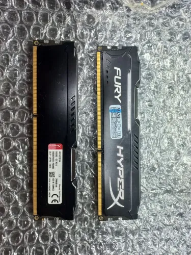 Memória RAM ddr3 Fury Preto 4Gb Hyperx HX316C10FB 4 (2 unidades)