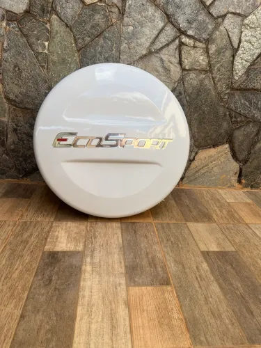 Capa de Estepe Original EcoSport Branca - Excelente Estado