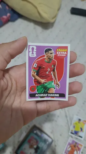 Figurinha legend oficial Hakimi bordô