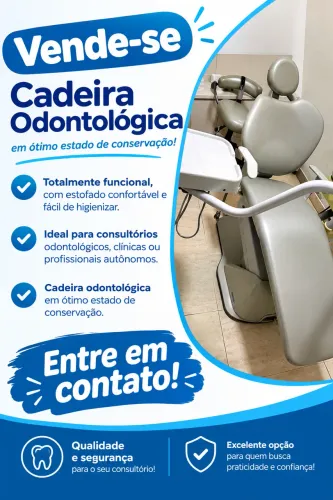 CADEIRA ODONTOLÓGICA 