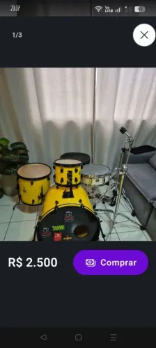 bateria Ludwig accent