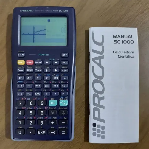 Calculador científica com gráfico