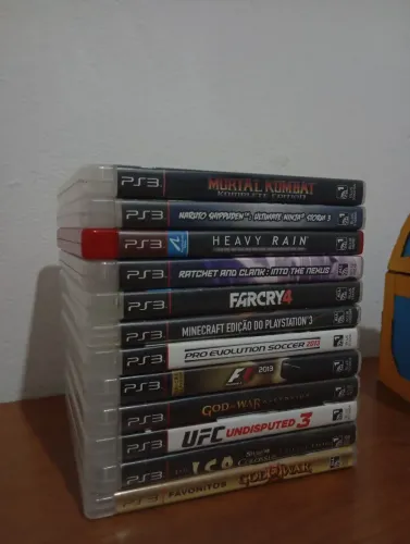 Jogos físicos de PS3